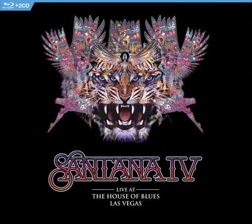 Music Santana IV - Live At The House Of Blues Las Vegas +2 Cd NUOVO SIGILLATO EDIZIONE DEL SUBITO DISPONIBILE blu-ray