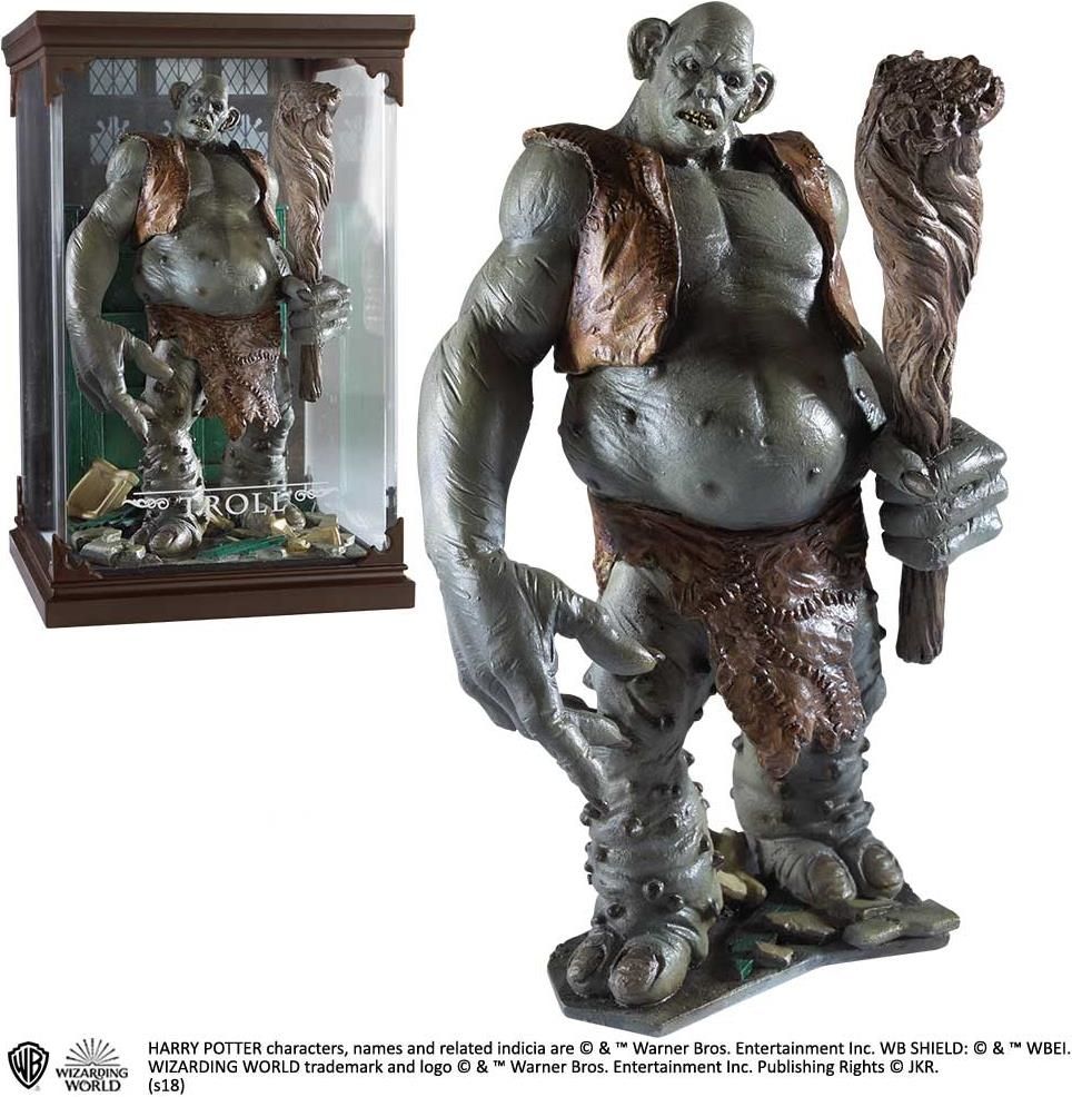 Merchandising Harry Potter:  - Magical Creatures - Troll Figure NUOVO SIGILLATO EDIZIONE DEL SUBITO DISPONIBILE