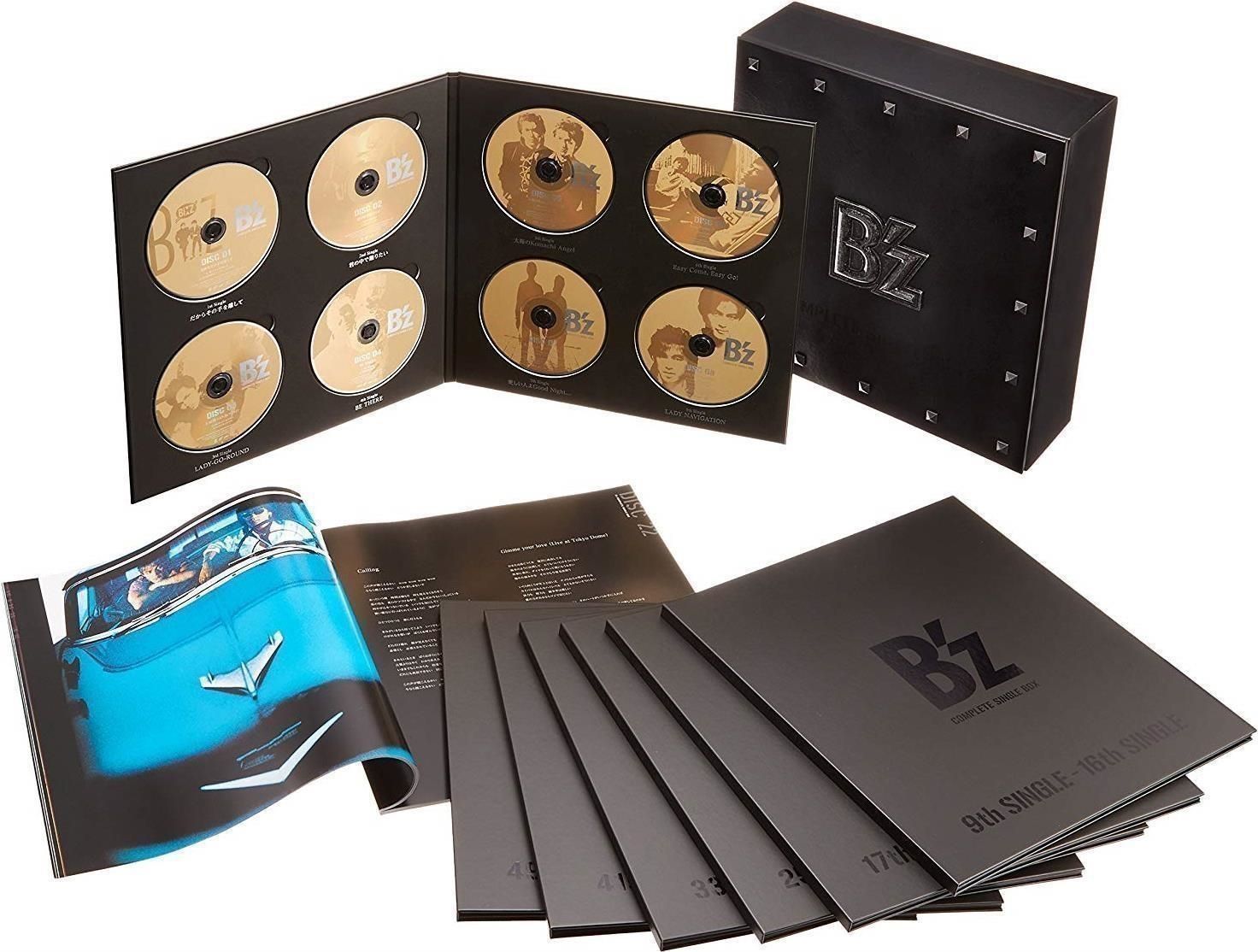 Audio Cd BZ - BZ Complete Single Box Black Edition 53 Cd+2 Dvd NUOVO SIGILLATO EDIZIONE DEL SUBITO DISPONIBILE