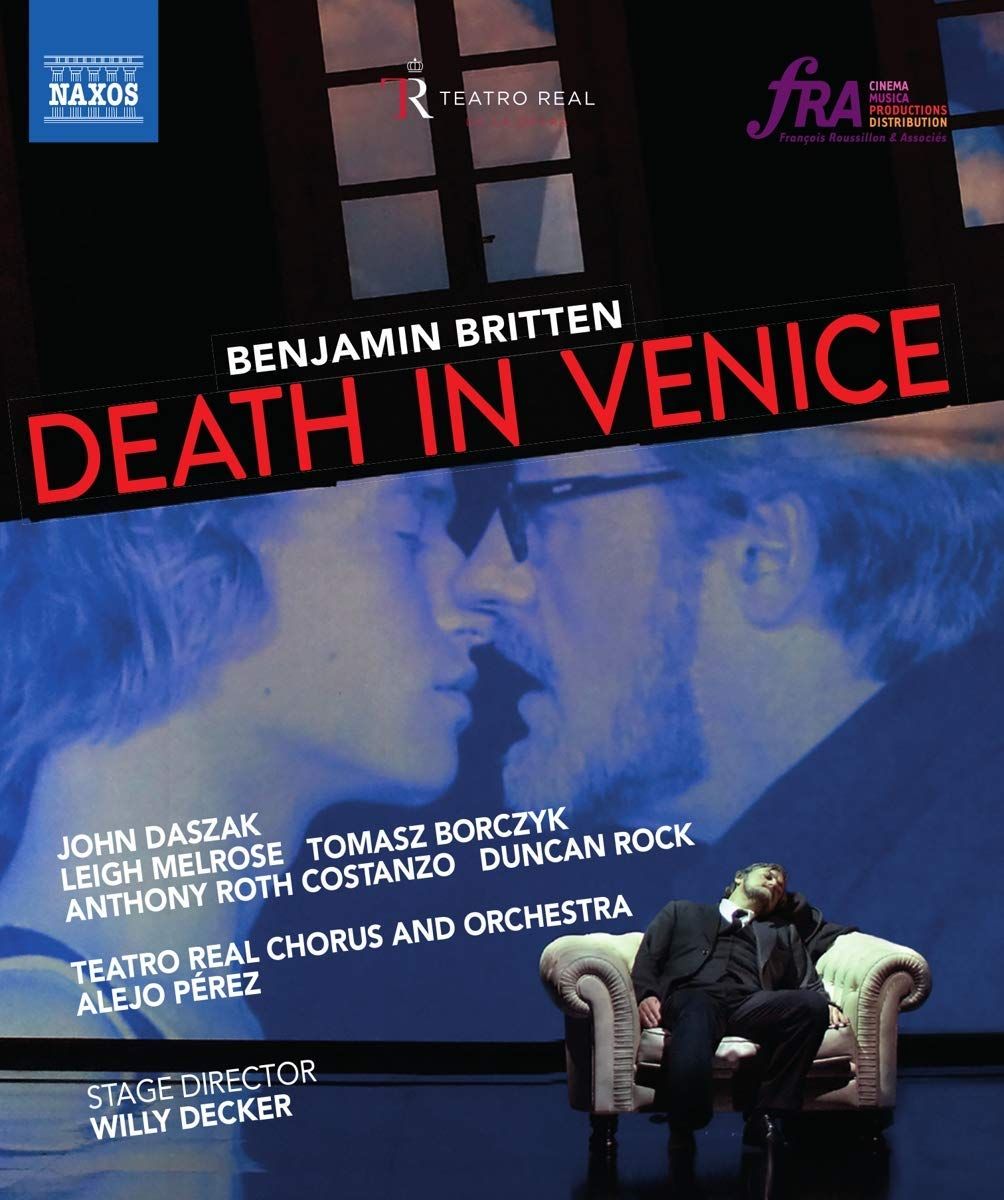 Music Benjamin Britten - Death In Venice NUOVO SIGILLATO EDIZIONE DEL SUBITO DISPONIBILE blu-ray