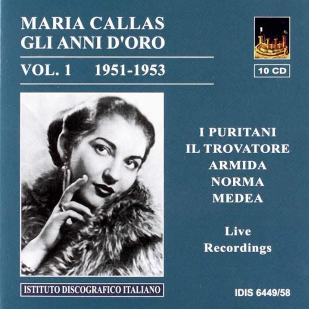 Audio Cd Maria Callas - Gli Anni Doro Vol.1 NUOVO SIGILLATO EDIZIONE DEL SUBITO DISPONIBILE