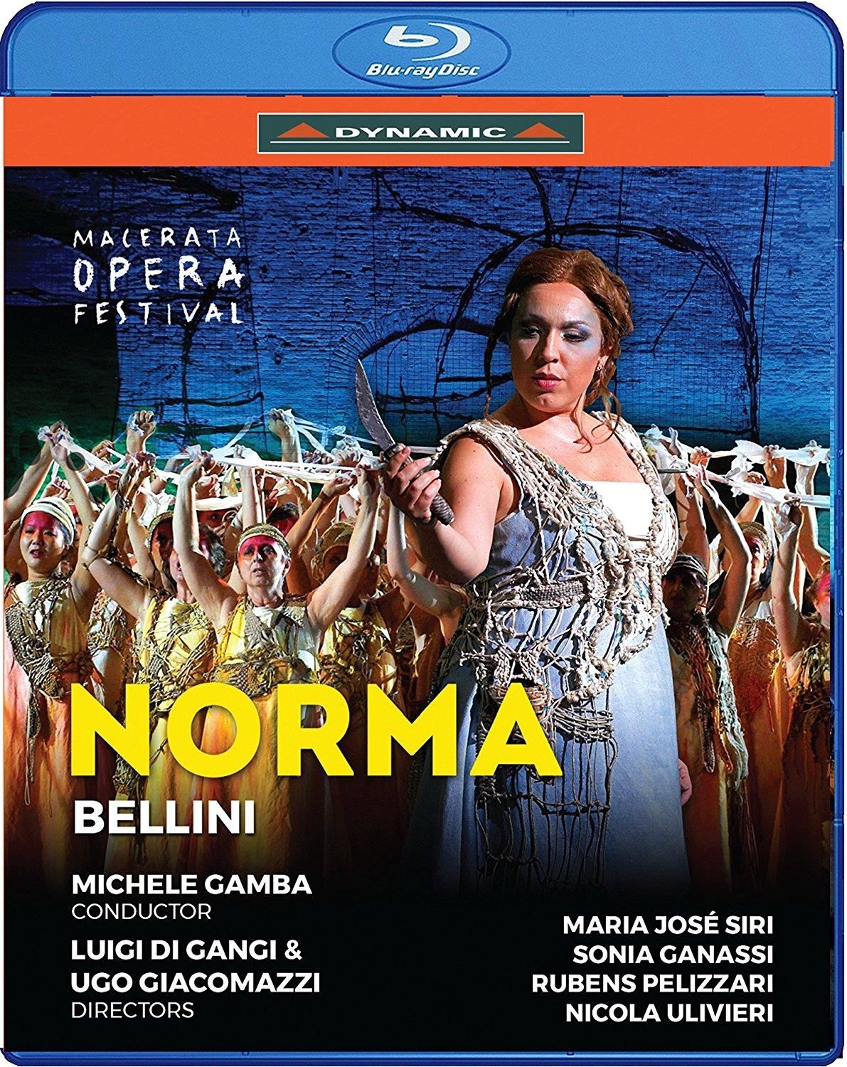 Music Vincenzo Bellini - Norma NUOVO SIGILLATO EDIZIONE DEL SUBITO DISPONIBILE blu-ray