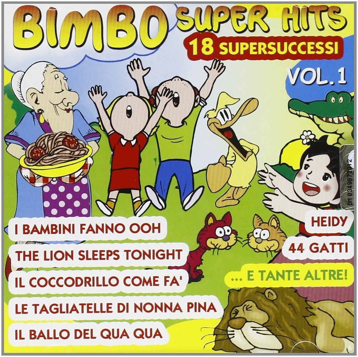 Audio Cd Bimbo Super Hits Vol 01 Various NUOVO SIGILLATO EDIZIONE DEL DISPO ENTRO UN MESE SU ORDINAZIONE