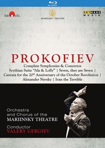 Music Sergei Prokofiev - Complete Symphonies And Concertos 4 NUOVO SIGILLATO EDIZIONE DEL SUBITO DISPONIBILE blu-ray