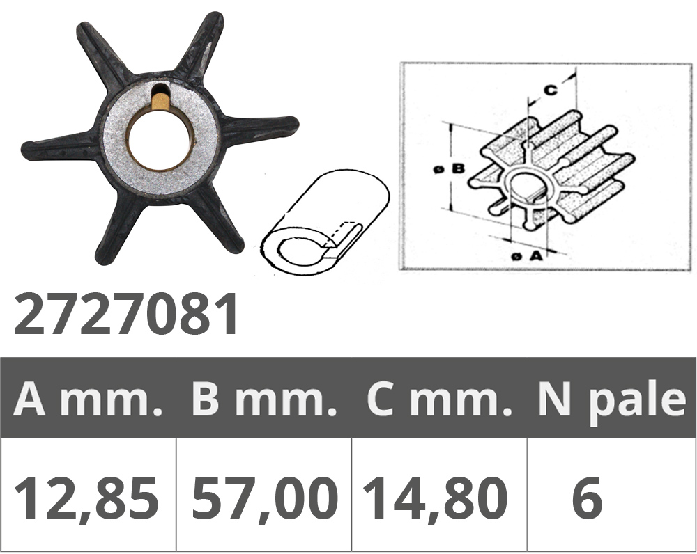 Girante Force 2t 9,9-15 hp