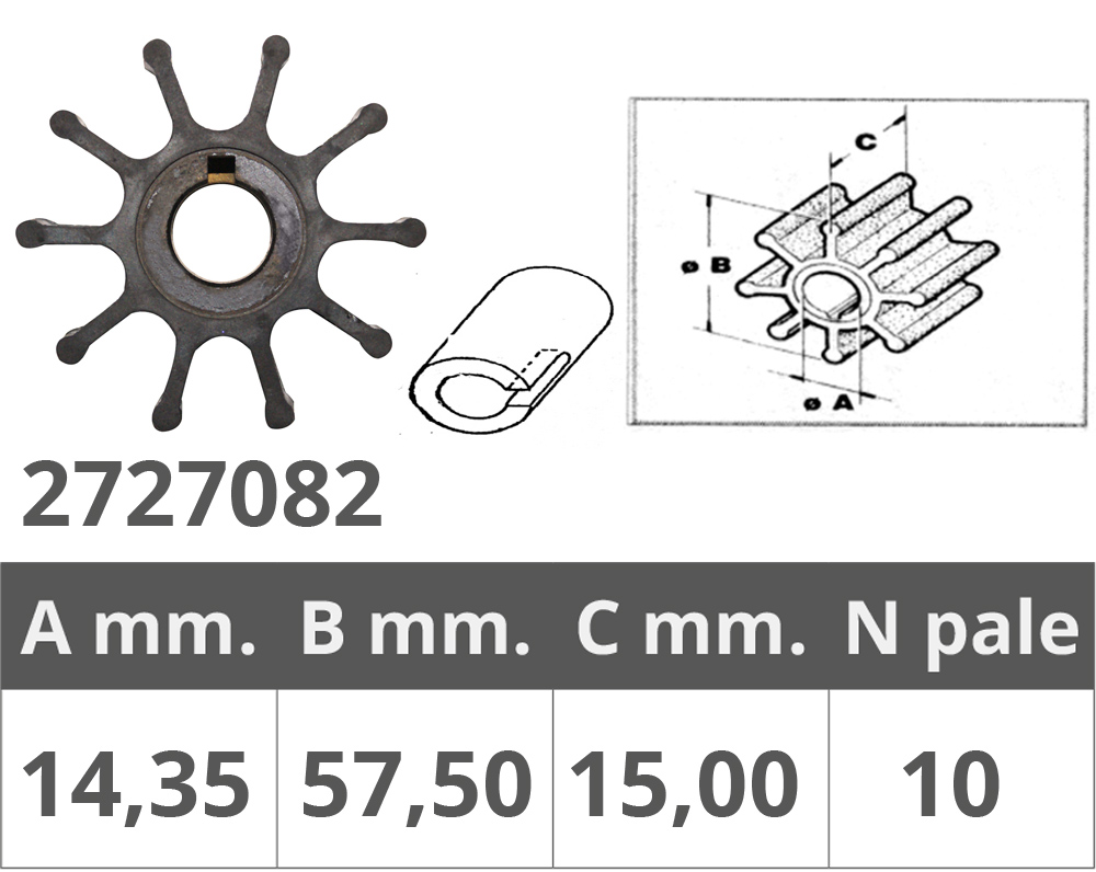 Girante Force 2t 25-35 hp