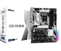 MB Asrock 1700 Intel B760 PRO RS/D4 4xDDR4, 4SATA3, 2xHyper M.2 1xM.2, HDMI DP ATX