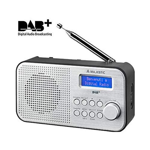 Majestic Radio Rt194Dab Radio Majestic 109194 Rt 194 Dab Silver e Black