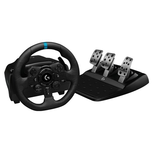 Logitech Volante e pedaliera simulatore guida G923TrueforcePs4 Volante e pedaliera simulat...