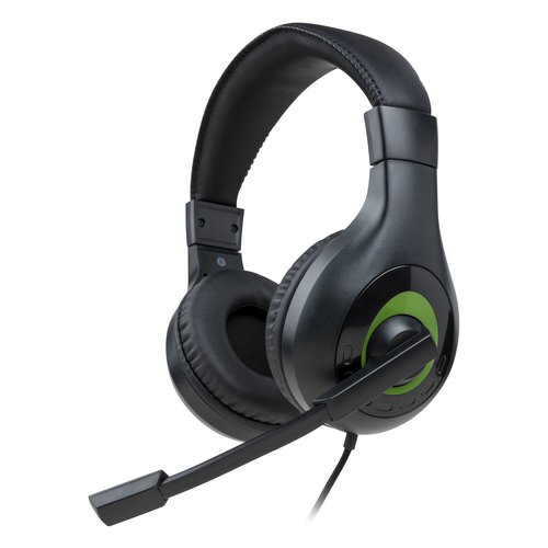 Cuffie gaming V1 Stereo Headset PS4 PS5 XBox PC Nero Verde BigBen