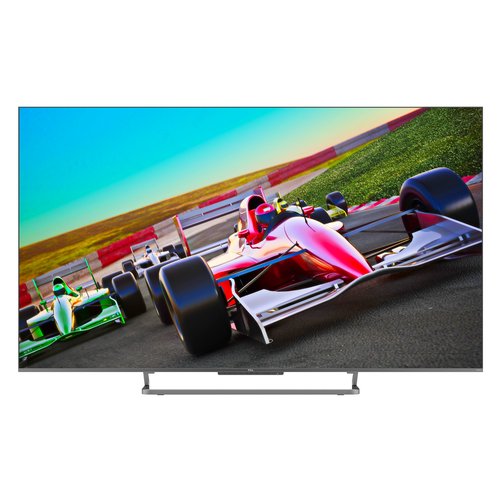 Tcl Televisore AndroidTv4K Tv Tcl 55C728 C72 SERIES Android Tv 4K Spazzolato argento
