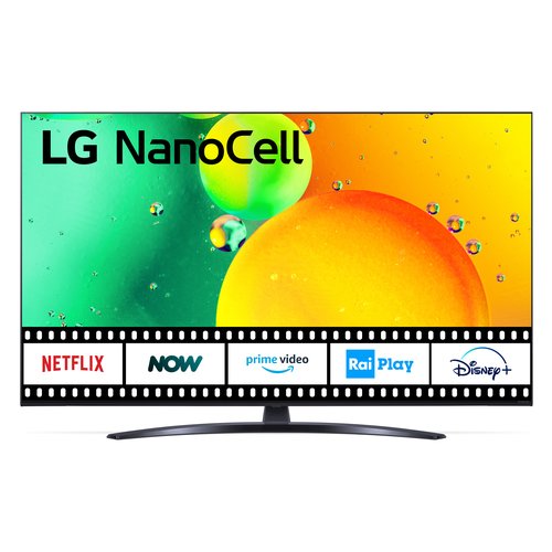 Lg Televisore 0891776 Tv Lg 65NANO766QA API SERIE NANO76 ThinQ Smart TV UHD Ashed blue 880...
