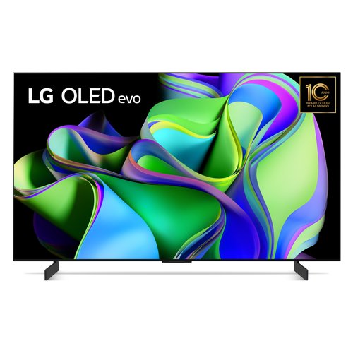 Lg Televisore 0891910 Tv Lg OLED42C34LA API SERIE C3 ThinQ Smart TV UHD OLED evo Dark tita...
