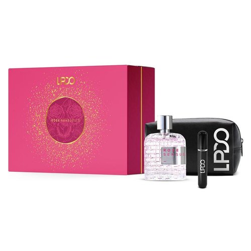 Cofanetto regalo Donna Rose Sensuelle Eau De Parfum intense 100 ml +  pochette LPDO
