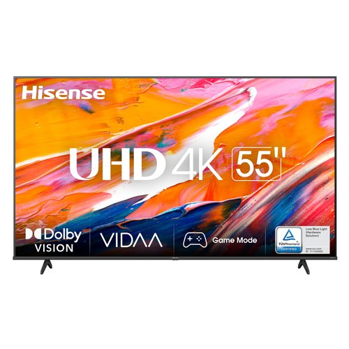Hisense Televisore SmartTVUHD Tv Hisense 55A69K A6 SERIES Smart TV UHD Black 6942147491089