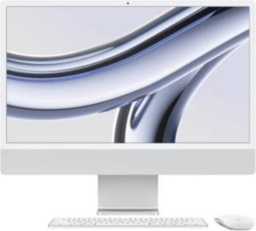 Apple iMac 24" 2023 4.5K M3 8C/10G 8/256GB Silver MQRJ3T/A 194253778639