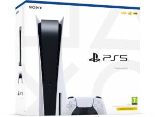 Sony PlayStation 5 825GB Standard Edition B Chassis White Eu