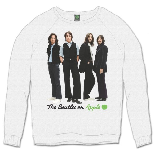 Abbigliamento Beatles (The): Iconic Image White (Felpa Unisex Tg. M) NUOVO SIGILLATO, EDIZIONE DEL 21/05/2015 SUBITO DISPONIBILE