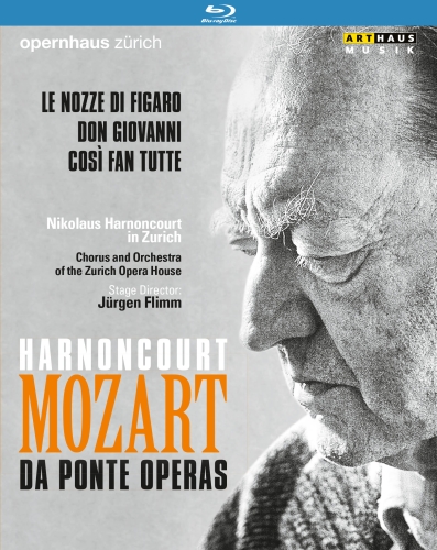 Music Blu-Ray Wolfgang Amadeus Mozart - Da Ponte Operas (3 Blu-Ray) NUOVO SIGILLATO, EDIZIONE DEL 27/04/2016 SUBITO DISPONIBILE