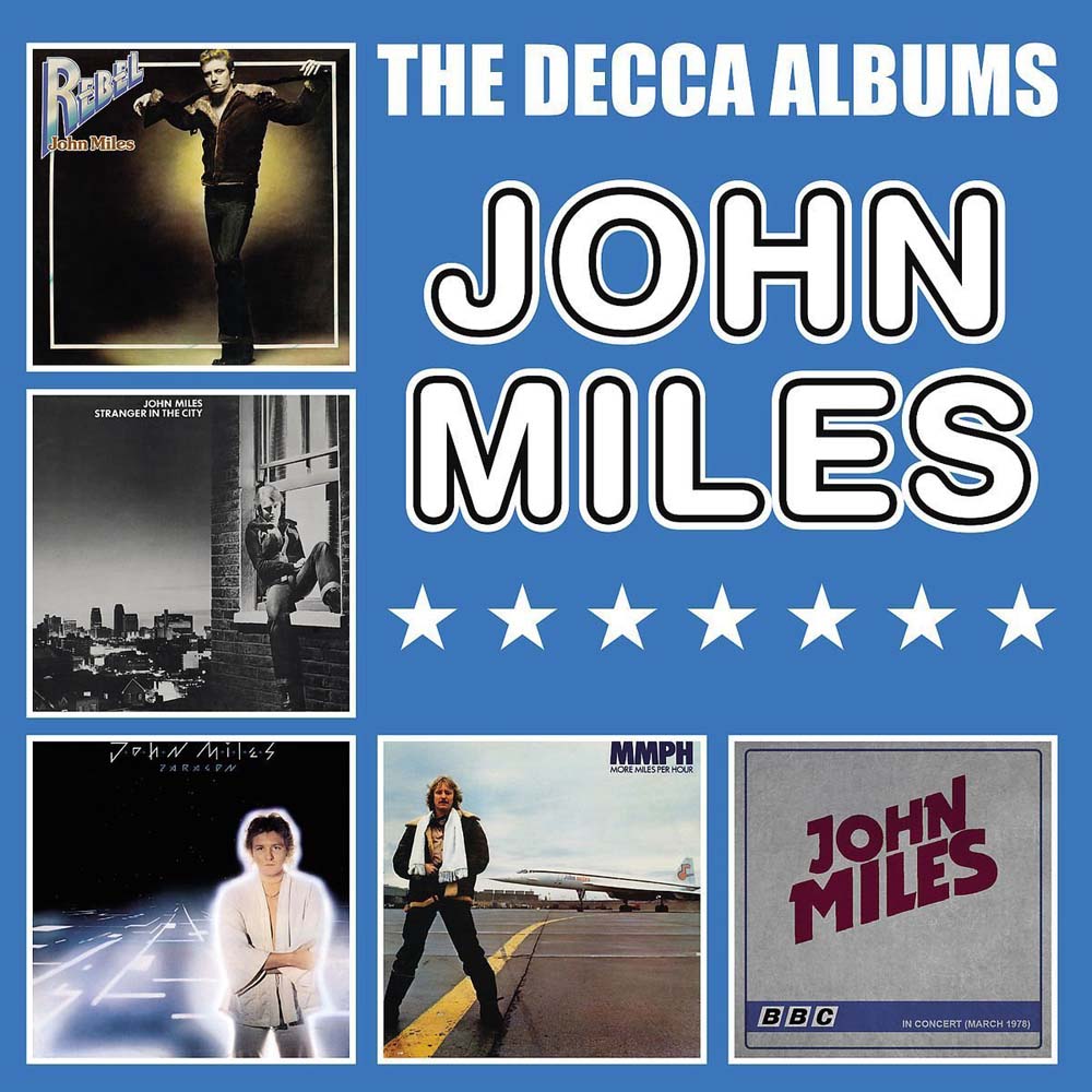 Audio Cd John Miles - The Decca Albums (5 Cd) NUOVO SIGILLATO, EDIZIONE DEL 16/09/2016 SUBITO DISPONIBILE