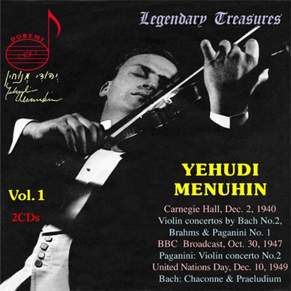 Audio Cd Yehudi Menuhin: Legendary Treasures Vol. 1: 1940 Carnegie Hall Concert (Live) (2 Cd) NUOVO SIGILLATO, EDIZIONE DEL 28/02/2020 SUBITO DISPONIBILE