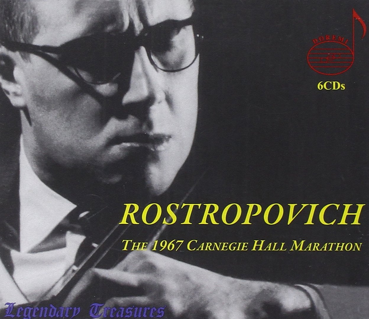 Audio Cd Mstislav Rostropovich - The 1967 Carnegie Hall Marathon (6 Cd) NUOVO SIGILLATO, EDIZIONE DEL 28/02/2020 SUBITO DISPONIBILE