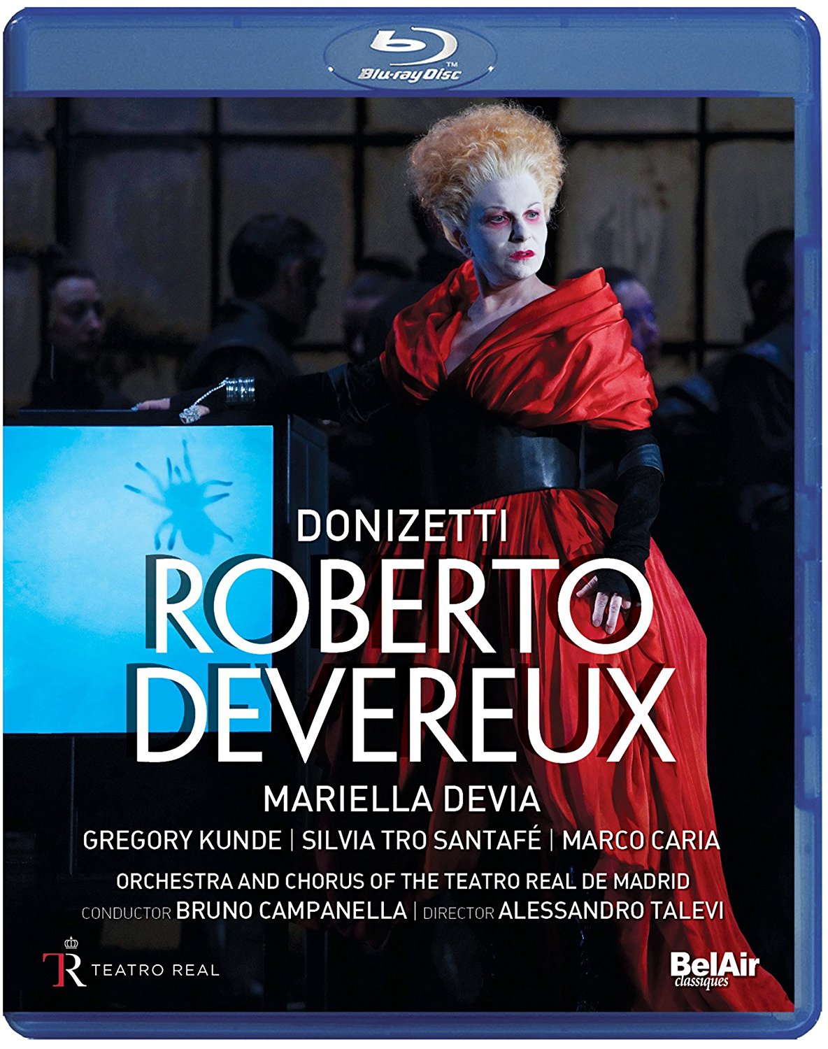 Music Blu-Ray Gaetano Donizetti - Roberto Devereux NUOVO SIGILLATO, EDIZIONE DEL 13/09/2016 SUBITO DISPONIBILE