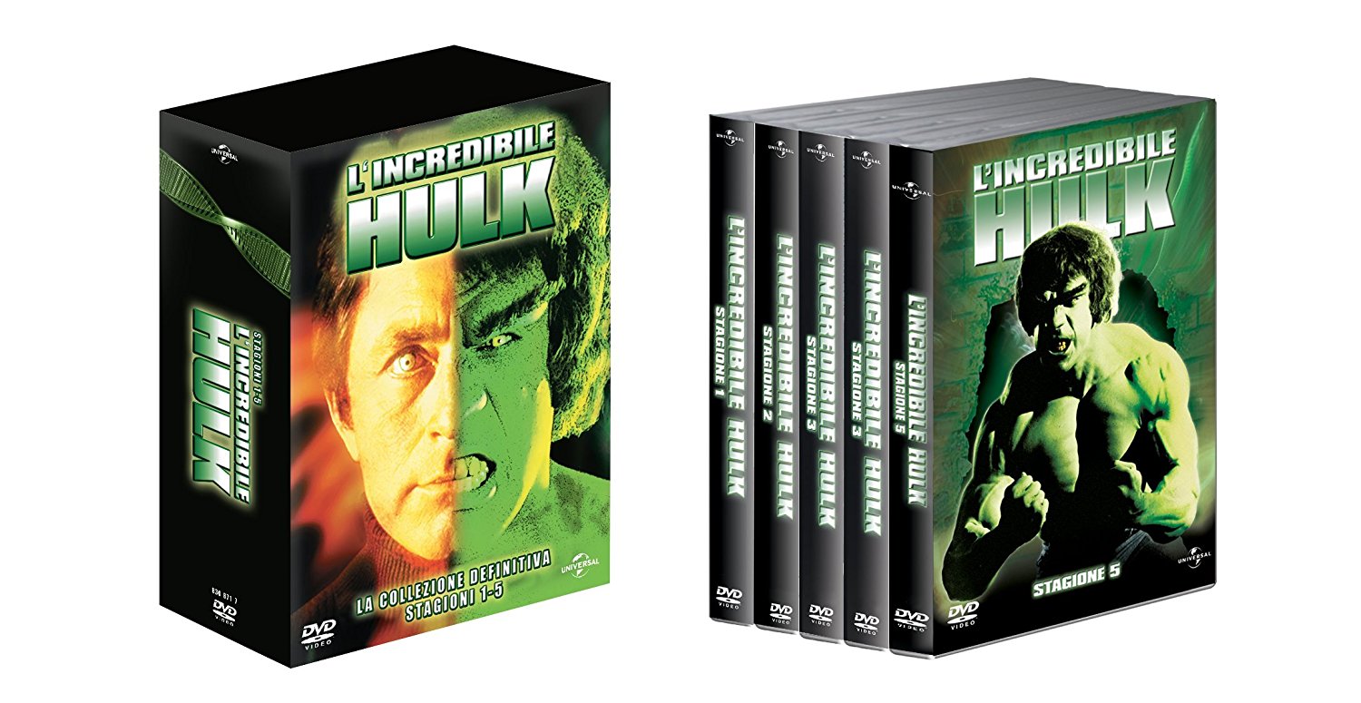 Dvd Incredibile Hulk (L') - La Collezione Definitiva (23 Dvd) NUOVO SIGILLATO, EDIZIONE DEL 14/12/2016 SUBITO DISPONIBILE