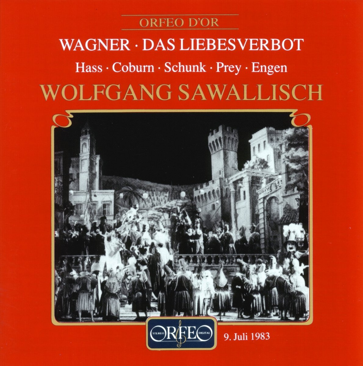 Audio Cd Richard Wagner - Das Liebesverbot NUOVO SIGILLATO, EDIZIONE DEL 07/11/1995 SUBITO DISPONIBILE