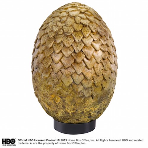 Merchandising Game Of Thrones: Noble Collection - Viserion Egg (Figure) NUOVO SIGILLATO, EDIZIONE DEL 28/03/2018 SUBITO DISPONIBILE