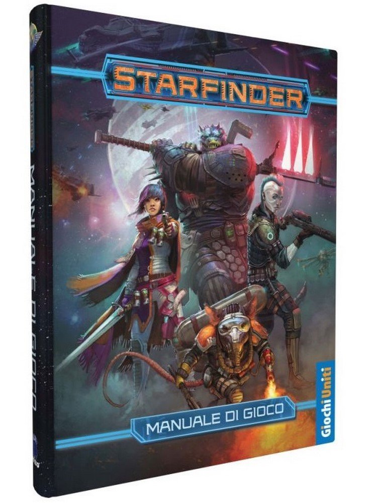 Merchandising Giochi Uniti: Starfinder - Manuale Di Gioco NUOVO SIGILLATO, EDIZIONE DEL 18/04/2018 SUBITO DISPONIBILE