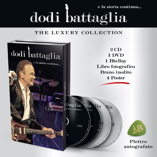 Libri Dodi Battaglia - E La Storia Continua... (Deluxe Edition) NUOVO SIGILLATO, EDIZIONE DEL 11/05/2018 SUBITO DISPONIBILE