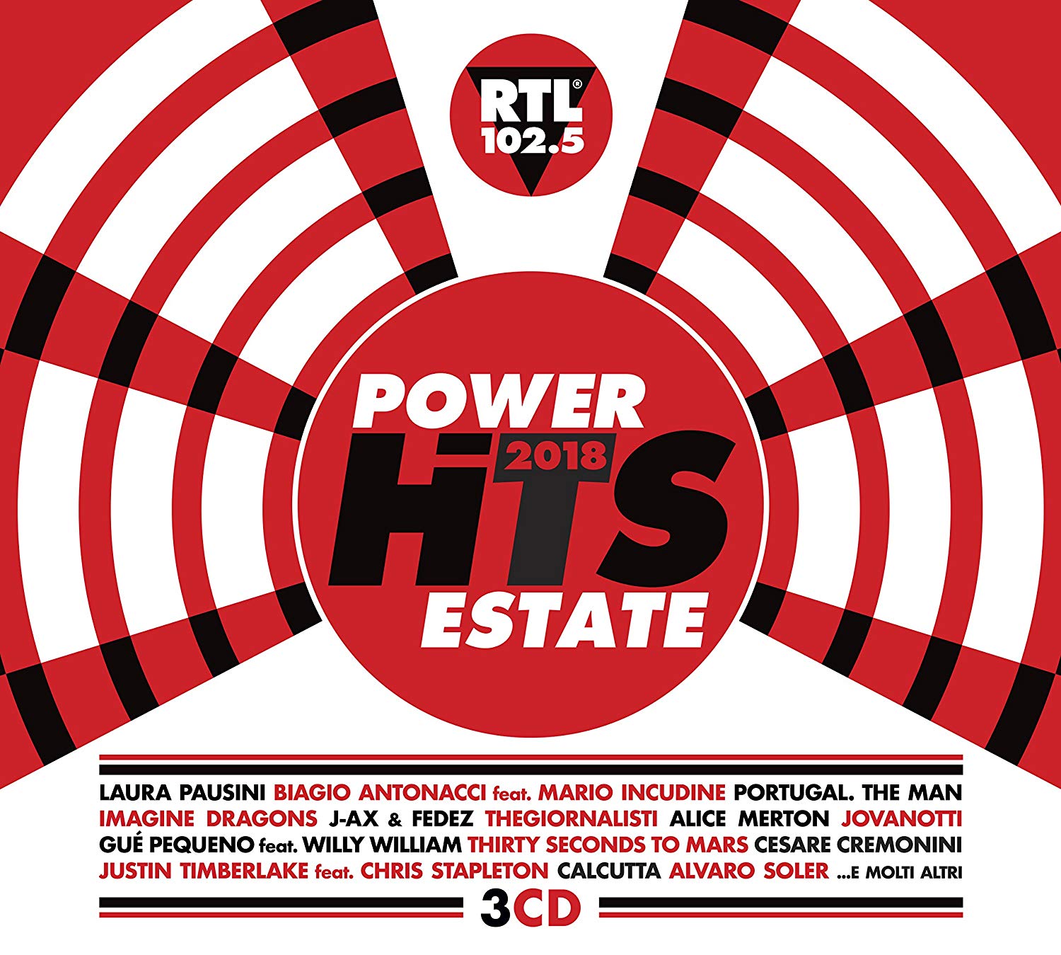Audio Cd Power Hits Estate 2018 / Various (3 Cd) NUOVO SIGILLATO, EDIZIONE DEL 29/06/2018 SUBITO DISPONIBILE