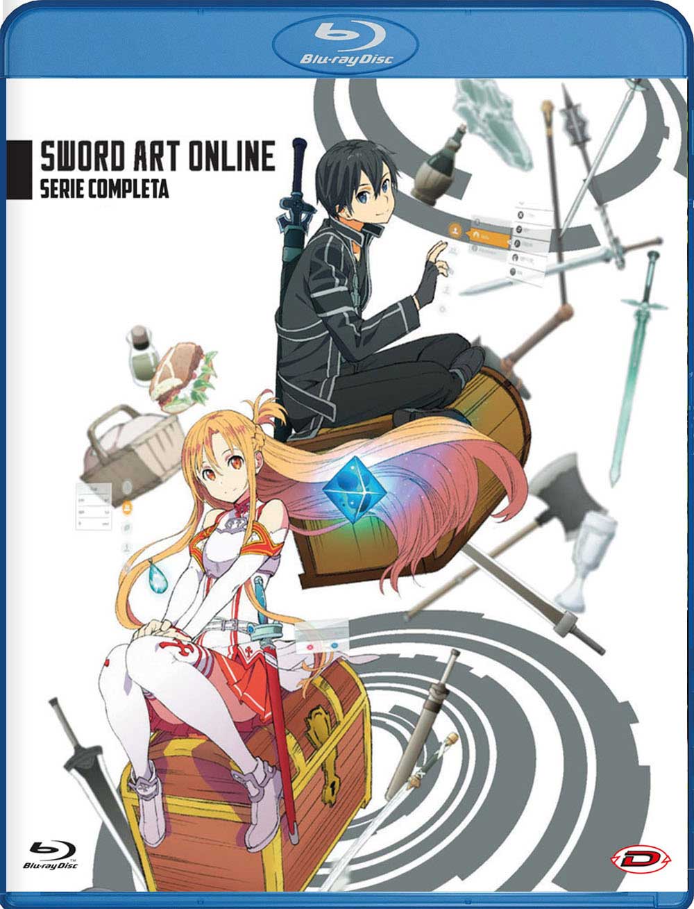 Sword Art Online - The Complete Series Eps 01-25 5 NUOVO SIGILLATO EDIZIONE DEL SUBITO DISPONIBILE blu-ray