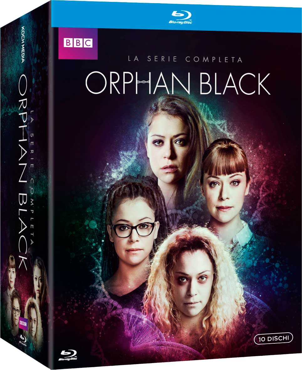 Blu-Ray Orphan Black - La Serie Completa (15 Blu-Ray) NUOVO SIGILLATO, EDIZIONE DEL 18/09/2018 SUBITO DISPONIBILE