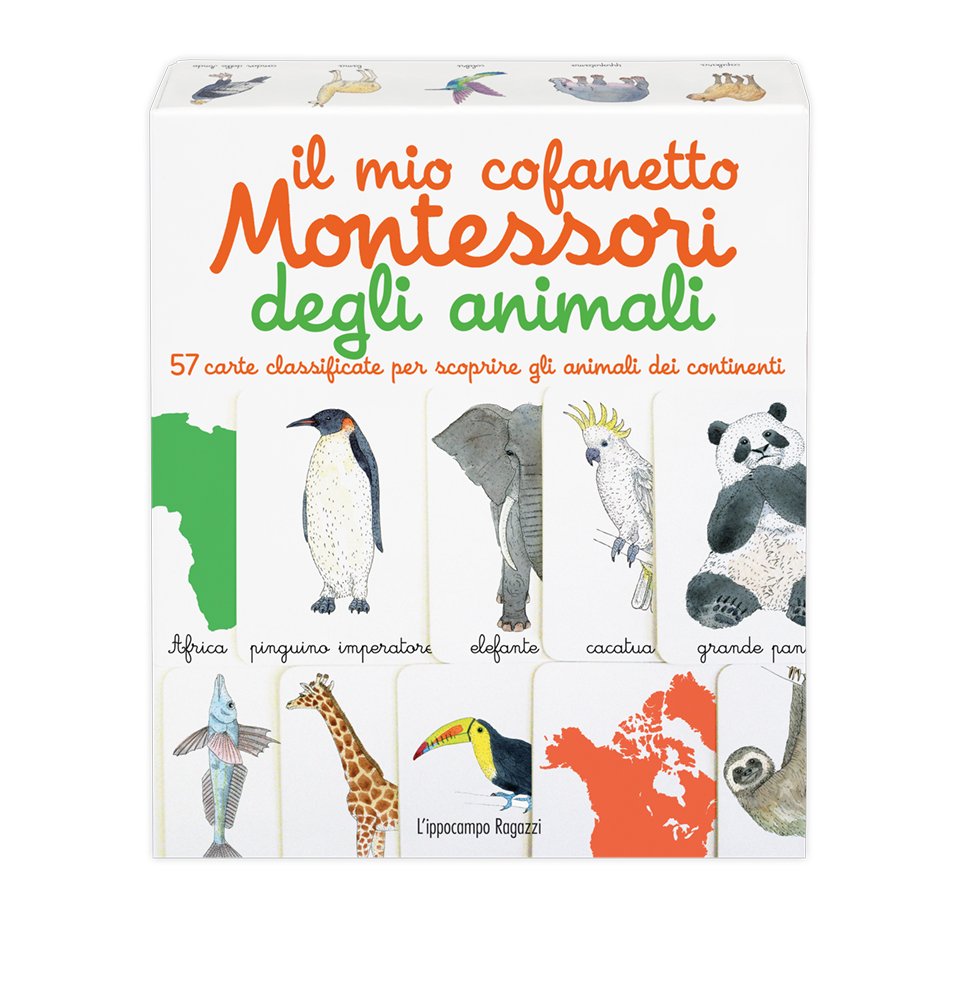Libri Ãˆve Herrmann - Il Mio Cofanetto Montessori Degli Animali NUOVO SIGILLATO, EDIZIONE DEL 25/10/2016 SUBITO DISPONIBILE