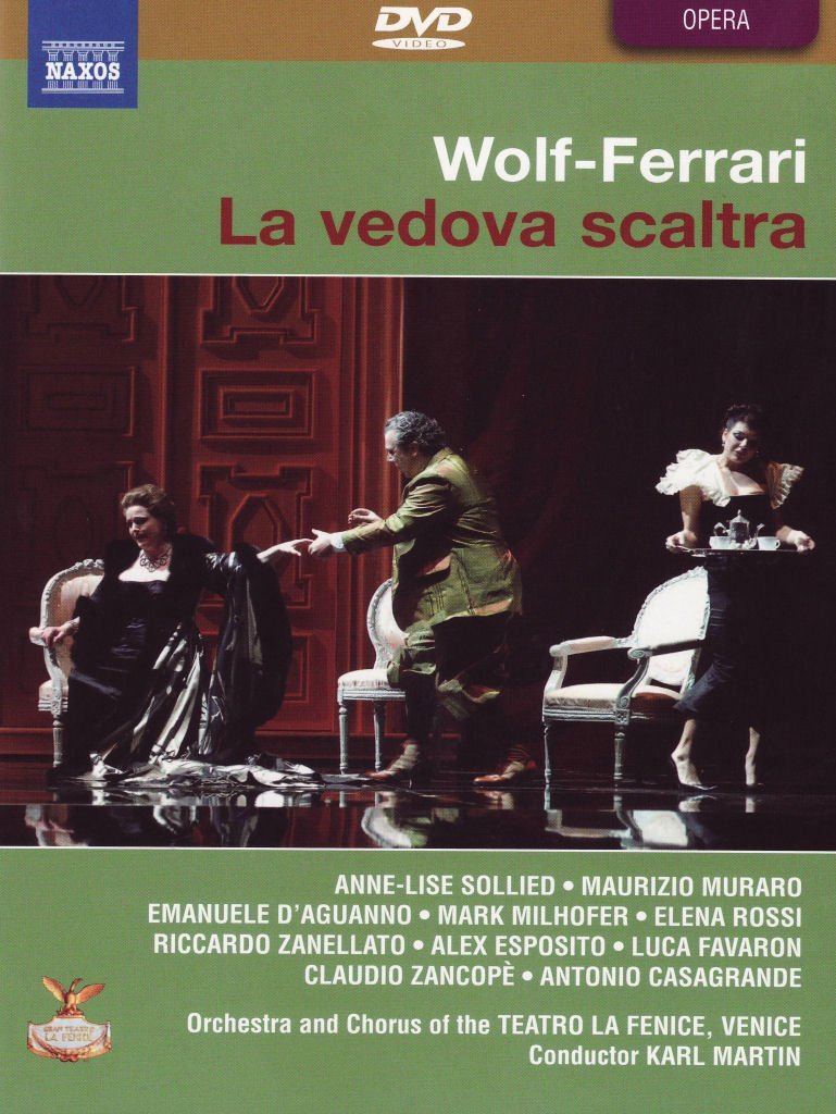 Music Dvd Ermanno Wolf-Ferrari - La Vedova Scaltra (2 Dvd) NUOVO SIGILLATO, EDIZIONE DEL 04/06/2008 SUBITO DISPONIBILE