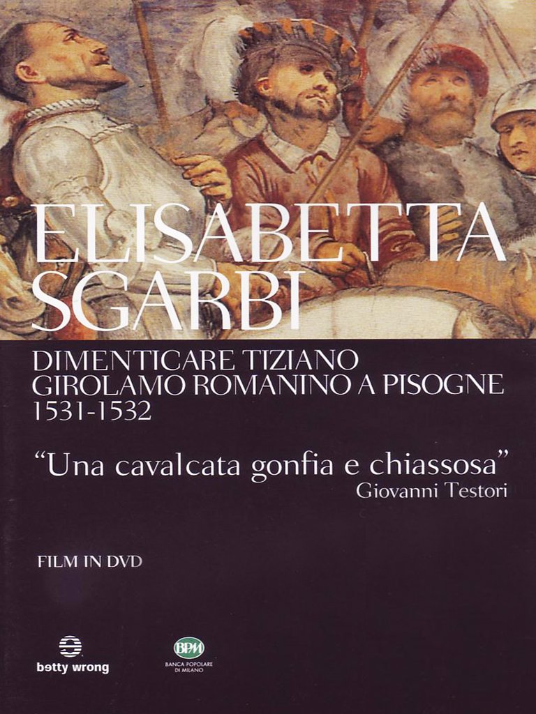 Dvd Dimenticare Tiziano Girolamo Romanino A Pisogne 1531-1532 NUOVO SIGILLATO, EDIZIONE DEL 09/03/2011 SUBITO DISPONIBILE