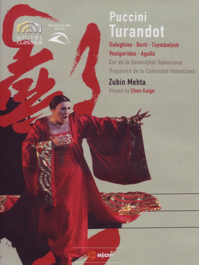 Music Dvd Giacomo Puccini - Turandot NUOVO SIGILLATO, EDIZIONE DEL 06/06/2016 SUBITO DISPONIBILE