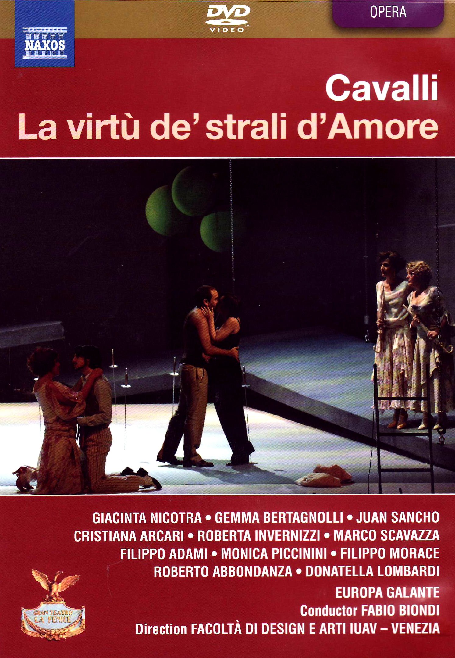 Music Dvd Francesco Cavalli - Virtu' De' Strali D'Amore (La) (2 Dvd) NUOVO SIGILLATO, EDIZIONE DEL 18/10/2011 SUBITO DISPONIBILE