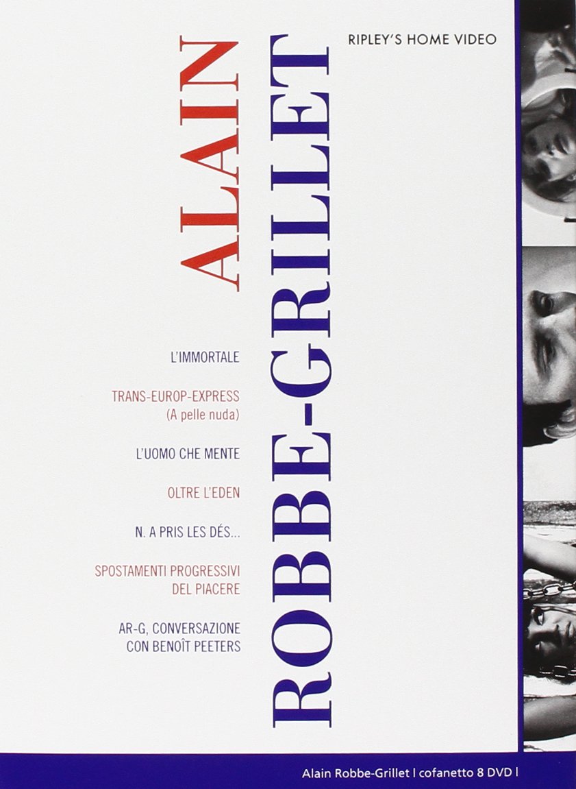 Dvd Alain Robbe-Grillet Cofanetto (8 Dvd) NUOVO SIGILLATO, EDIZIONE DEL 11/02/2015 SUBITO DISPONIBILE