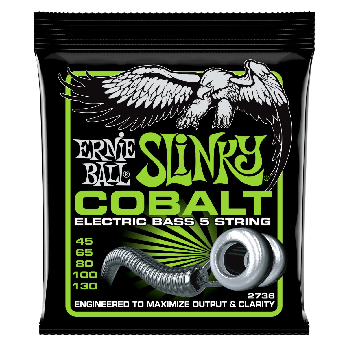 MUTA ERNIE BALL BASSO EL 2736 5 Slinky Cobalt