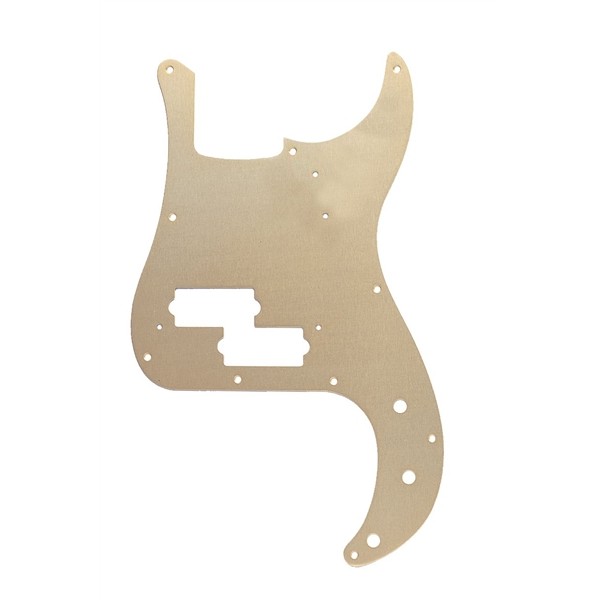 Fender Parts Pickguard '57 Precision Bass 10-Hole Mount Gold Anodized, 1-Ply 0992020000