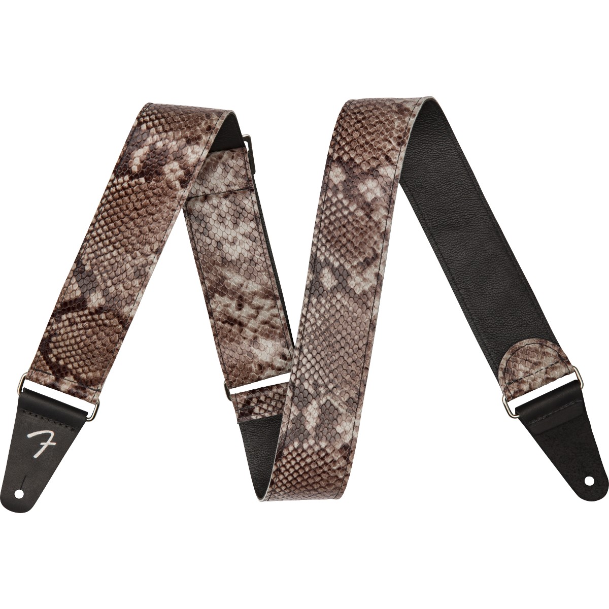 Tracolla Fender Wild Faux Snakeskin Leather Strap, 2" 0990601054
