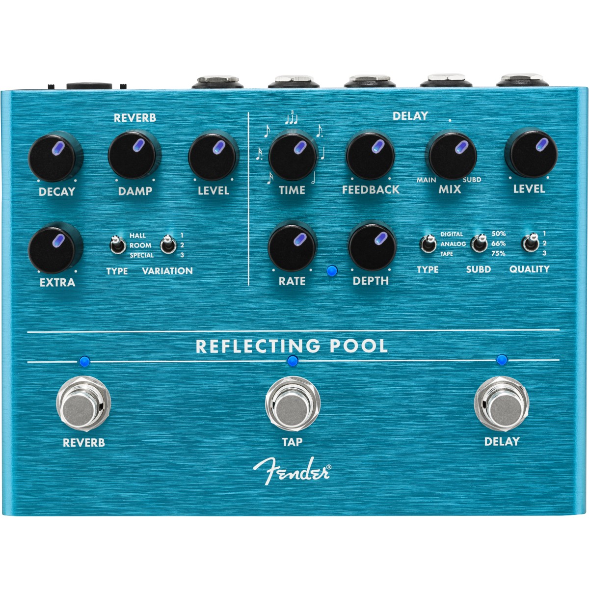 Pedale Fender Reflecting Pool® Delay/Reverb 0234546000