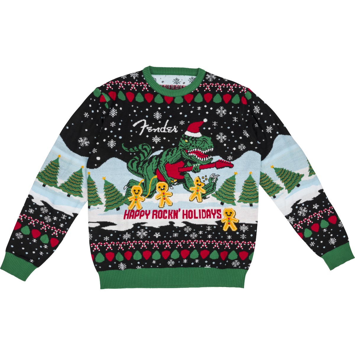Felpa fender ugly christmas sweater,2023, multi, xxl 9194222806