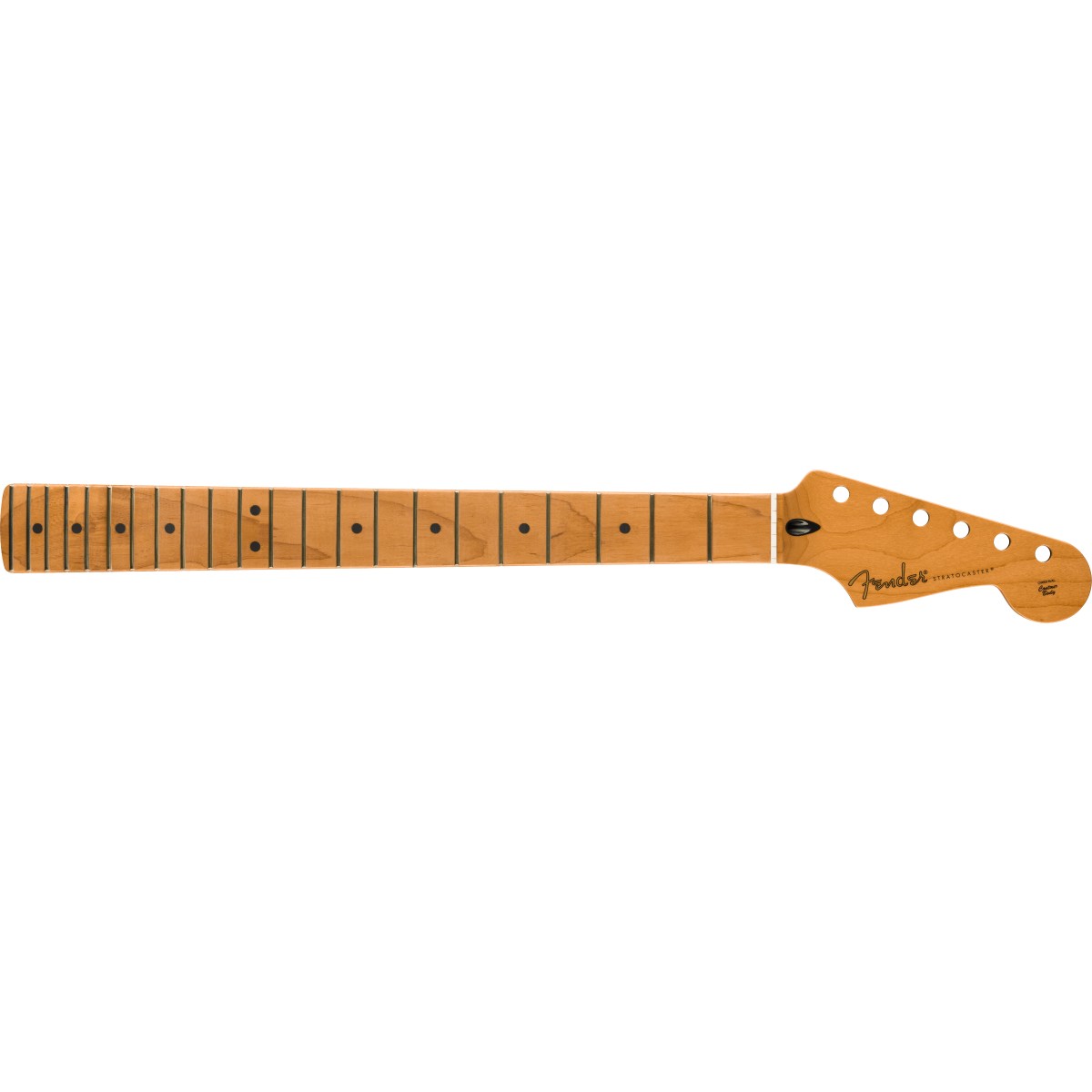 Manico Fender Satin Roasted Maple Stratocaster, 22 Jumbo Frets, 12", Maple 0990492920