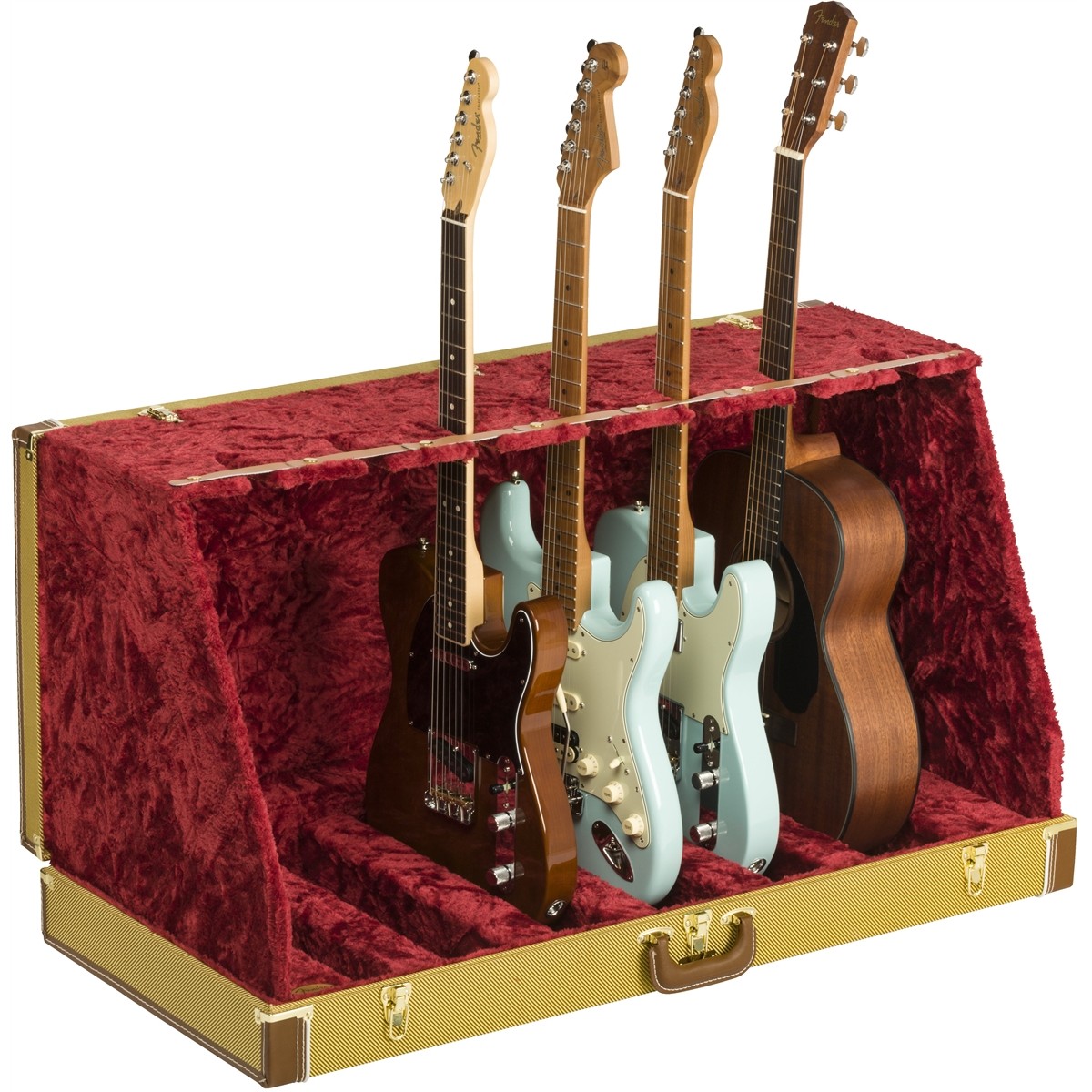 Supporto Fender Classic Series Case 7 Guitar Tweed 0991017500