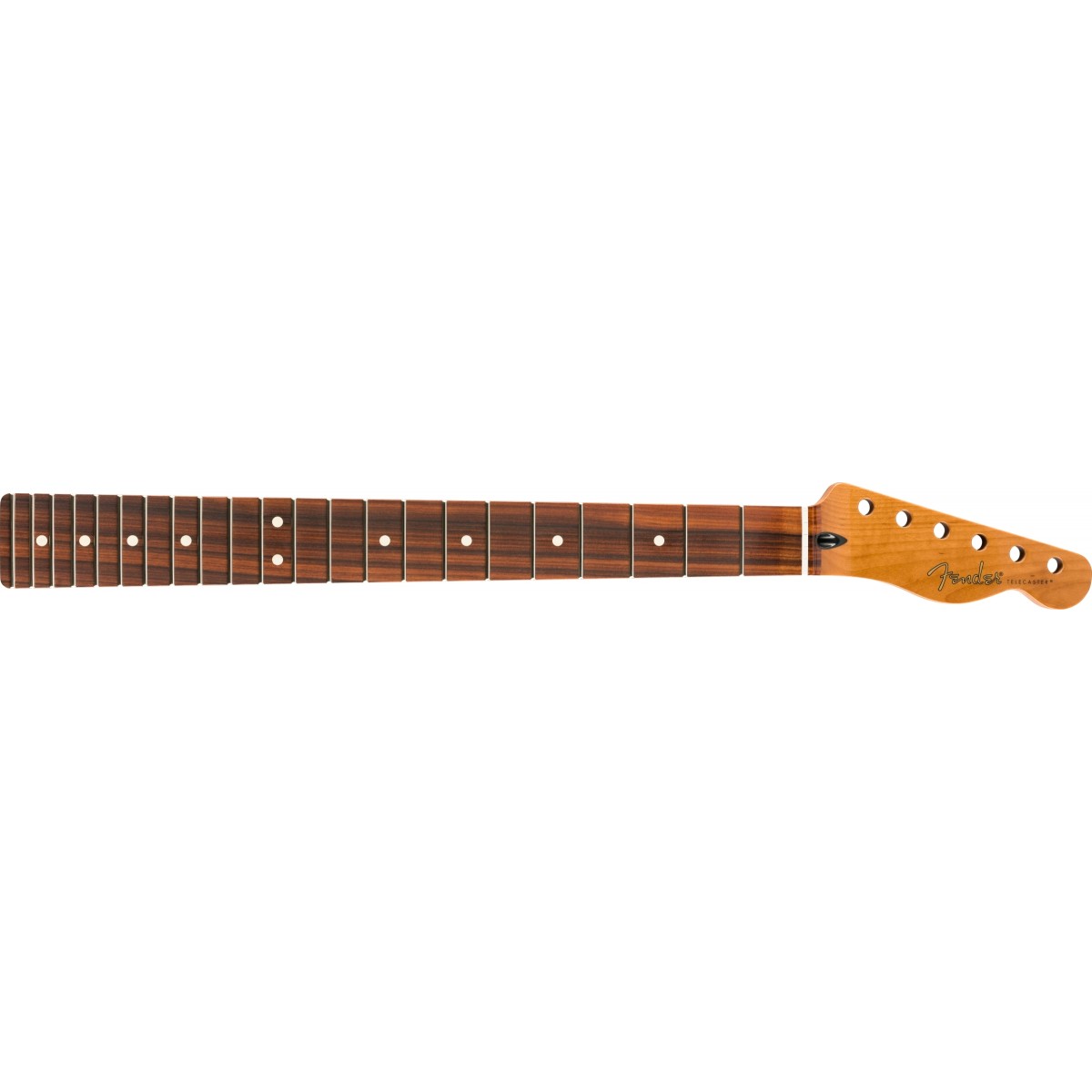 Manico Fender Roasted Maple Telecaster 12" Pau Ferro, Flat Oval Shape 0990303920