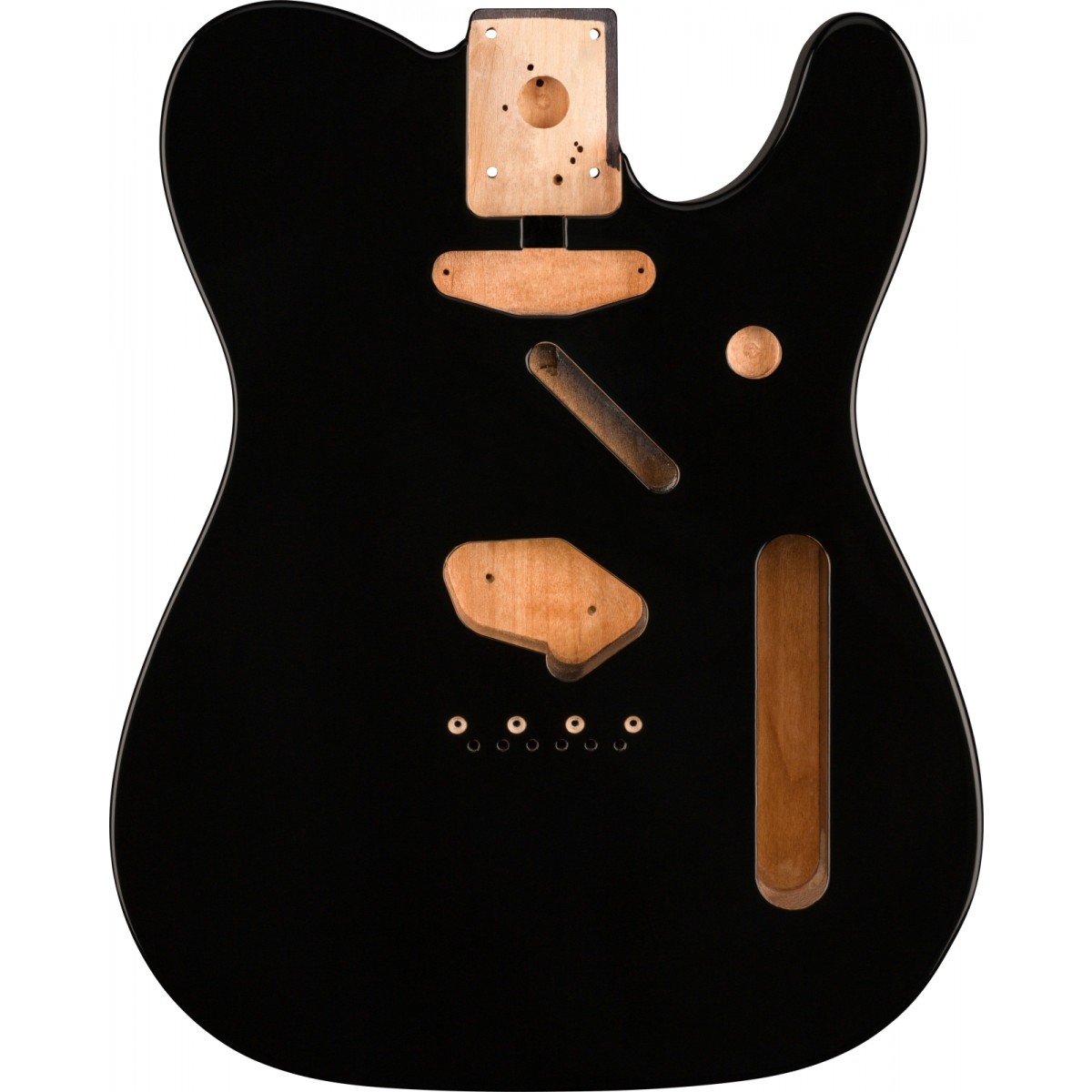 Corpo Fender Classic Series 60's Telecaster SS Alder Vintage Bridge Mount Black 0998006706